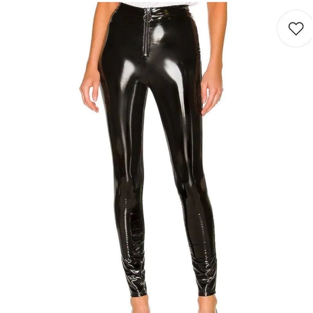 LPA revolve patent faux leather pants